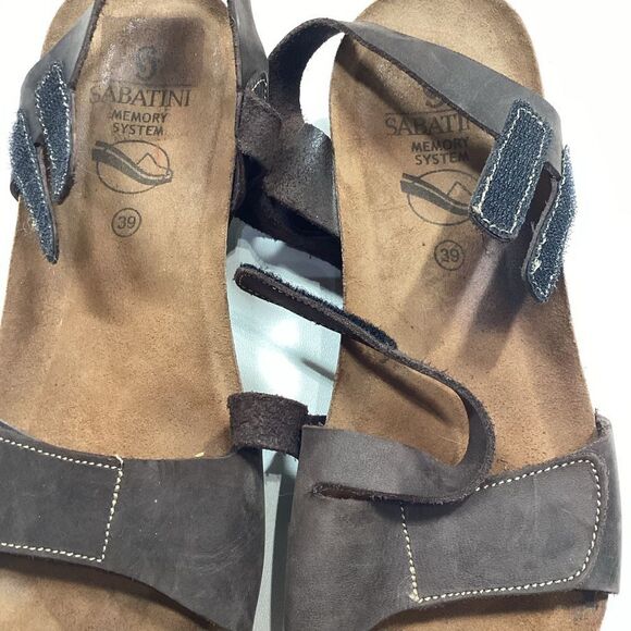 Sabatin Brown‎ Leather Sandals EU 39 - Picture 15 of 16